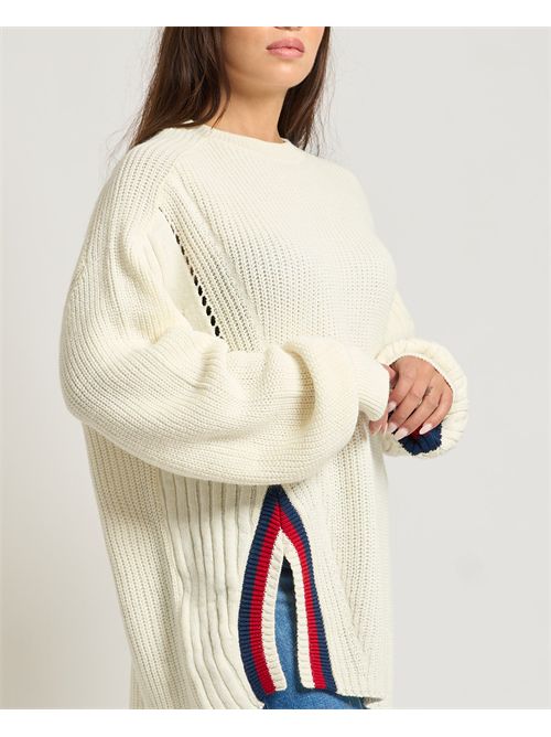Maglione donna Gaelle Paris con maniche a sbuffo GAELLE PARIS | GAABW07164BU01